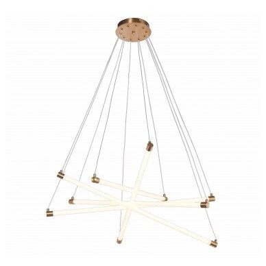 LED Pendant Lamp, 35W, Copper, Warm Light