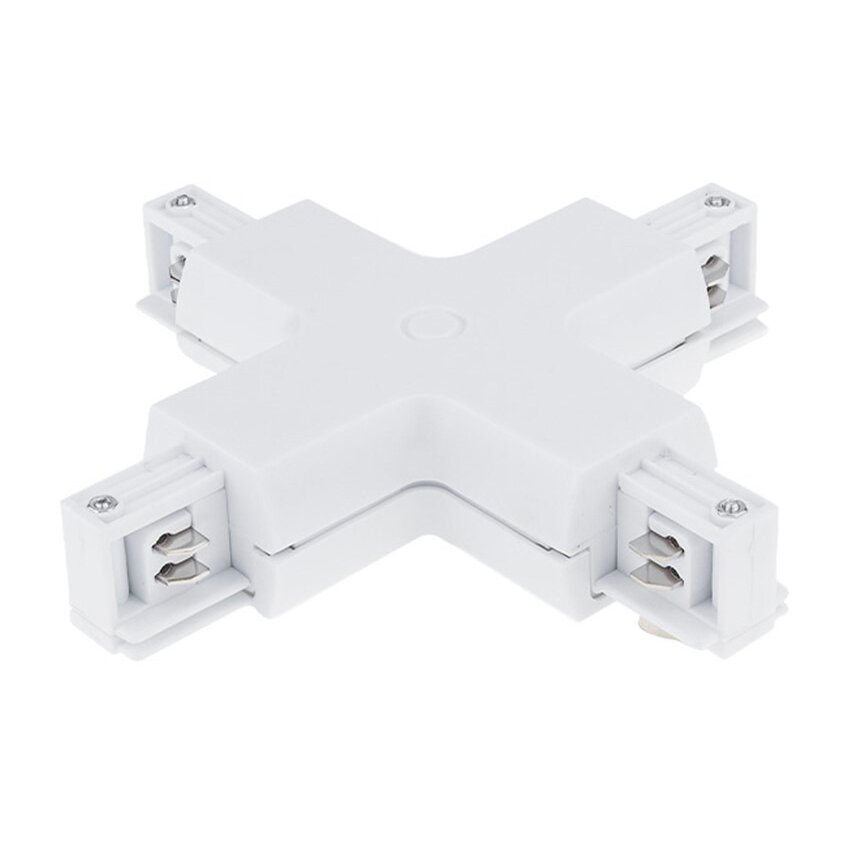 X-Connector For LED Track System, White