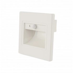 LED Step Light, Square, White, 1W, Sensor, Warm Light