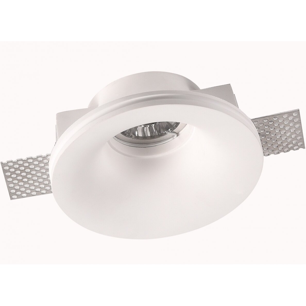 LED Ceiling Fitting, Round, Gypsum