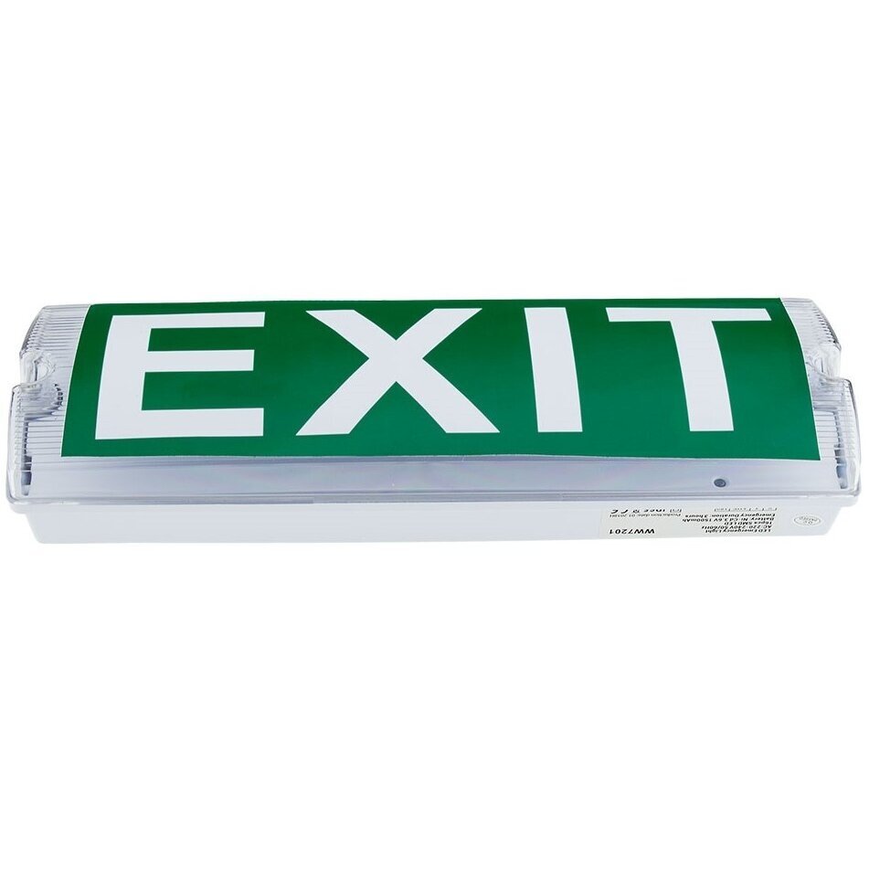 LED Bulk Head Emergency Exit Light, 4W, 3 Hours