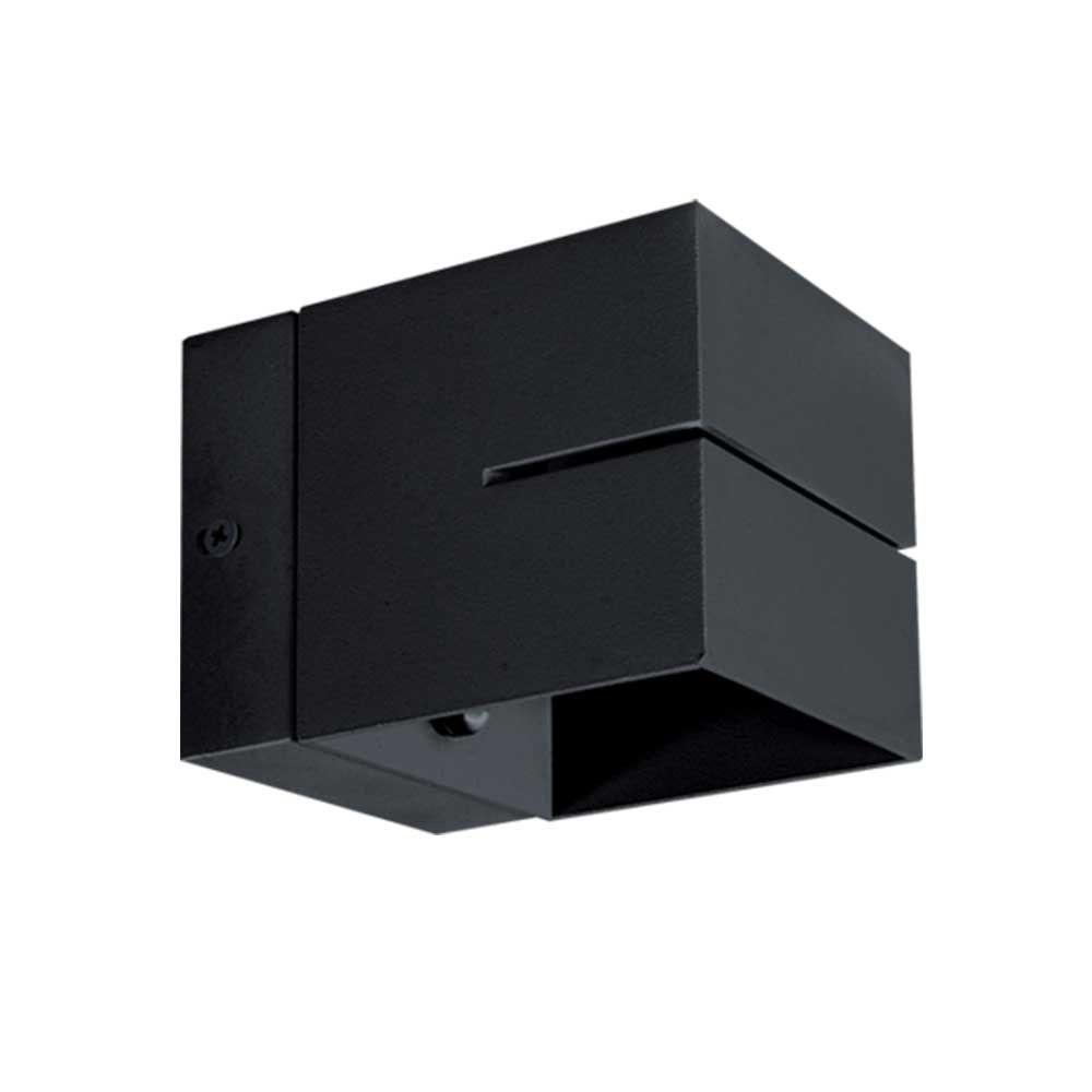 Decorative square wall fixture ADEL ∙ WL721 ∙ G9 ∙ black