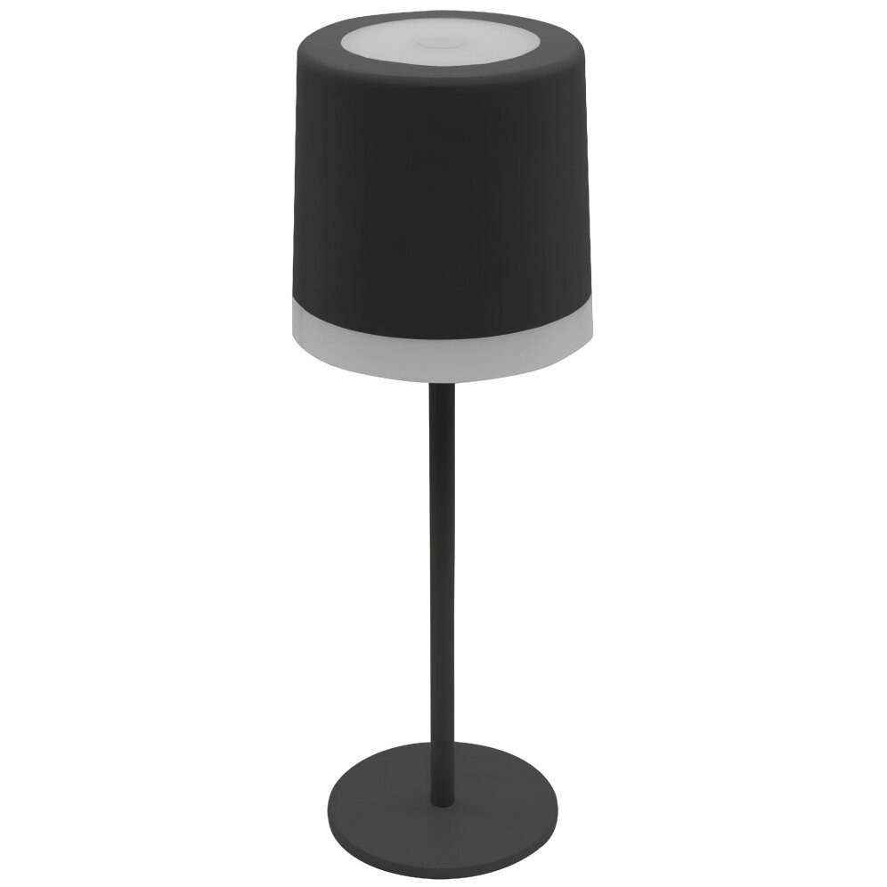 LED Rechargeable Table Lamp, 2.5W, Chrome