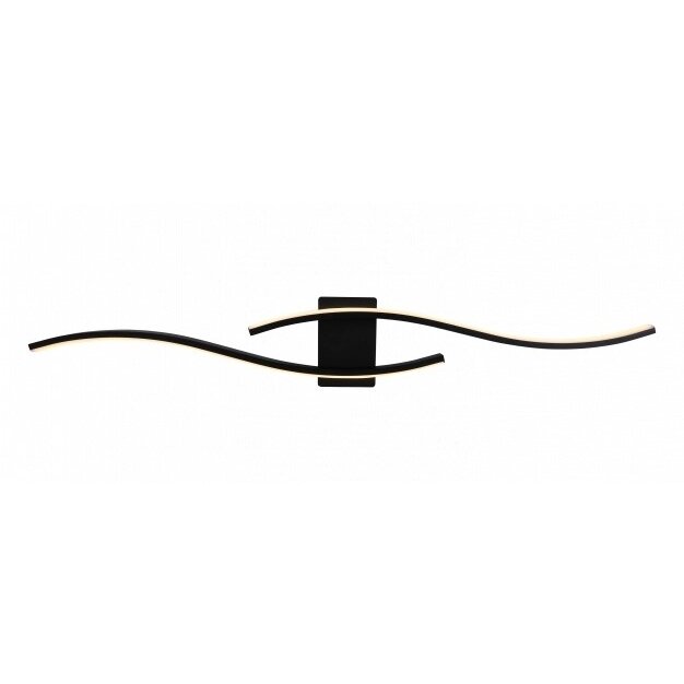 LED Ceiling Lamp, 21W, Sand Black, Warm Light