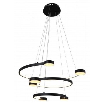 LED Pendant Lamp, 40W, Copper+White, Warm Light