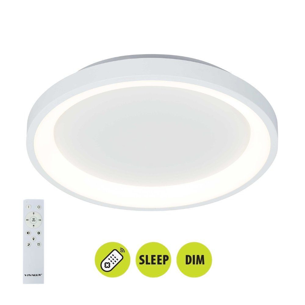 Multifunctional LED lighting fixture with remote control ALEXA-C LED ∙ 60W ∙ CCT ∙ 3000-6000K